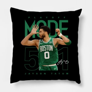 Jayson Tatum 51 Point Game Pillow