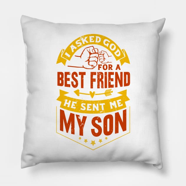 best friends my son Pillow by walidhamza