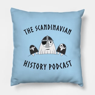 The Scandinavian History Podcast - Logo. Pillow