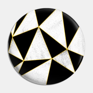 Black and White Pattern Yellow lines. Pin