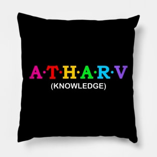 Atharv - knowledge. Pillow