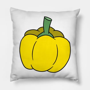 Yellow Bell Pepper Pillow