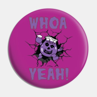 Ghoul Aid - Whoa Yeah! Crimson Ghost Mashup Purple Pin