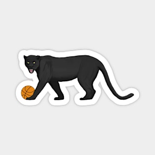 Basketball Black Panther Magnet