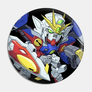 SD Wing Gundam Zero Pin