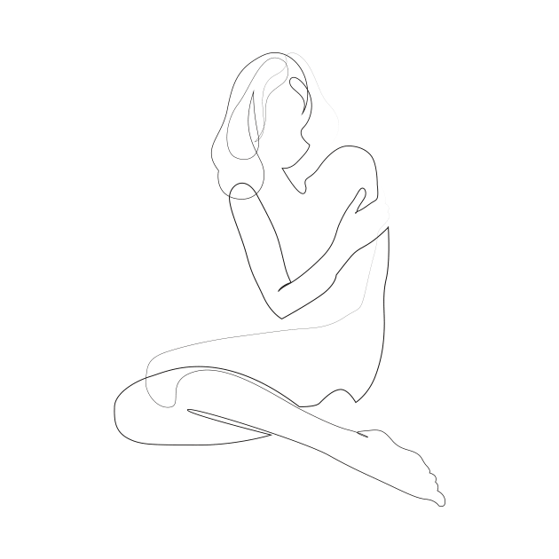 recelement - one line art by addillum