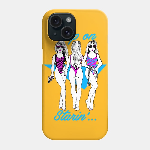 Keep on Starin' Phone Case by OBSUART