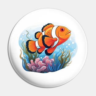 Clownfish Pin