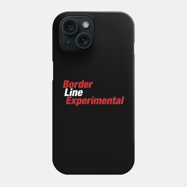 Borderline Experimental Phone Case by winstongambro