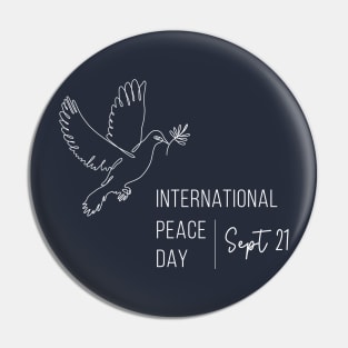 International Peace Day Pin