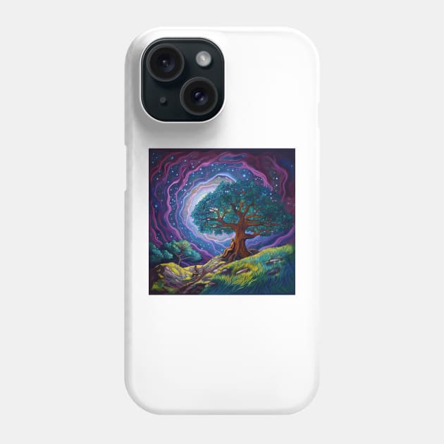 Psychedelic Paradise Phone Case by thewandswant