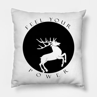 FEEL YOURE POWER Pillow