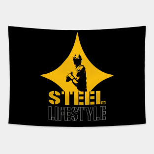 QB ASTROIDE STEEL Tapestry