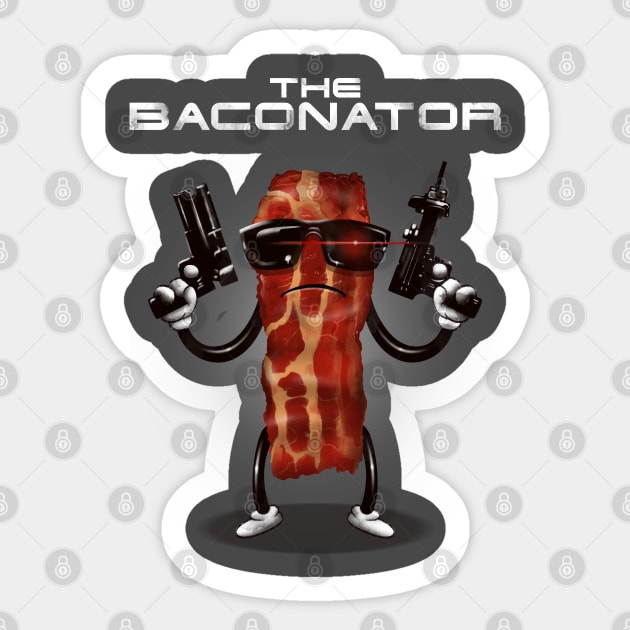 a distorted bacon hair Sticker for Sale by stickersbymk