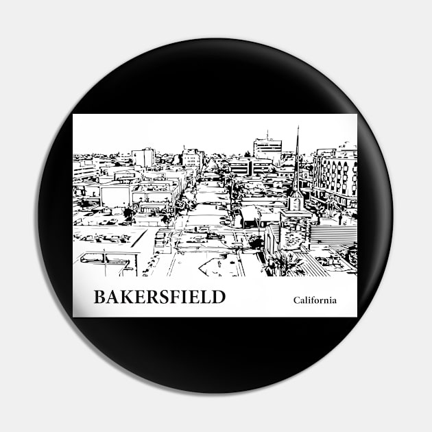 Bakersfield - California Pin by Lakeric