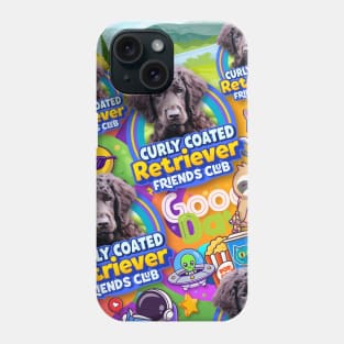 Curly Coated Retriever Dog Phone Case