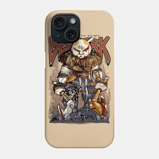 Vintage Warrior Cat My Axes So Heavy Phone Case