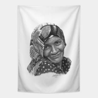 Elderly woman - Smile - Wisdom Tapestry