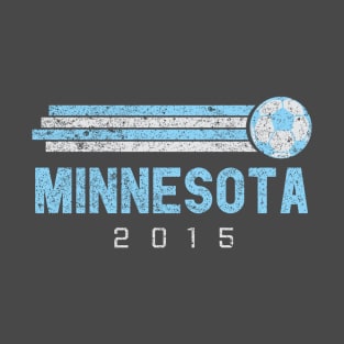 Minnesota Soccer Retro Vintage T-Shirt