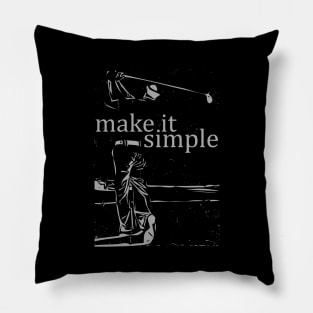 Make It Simple Golf Pillow