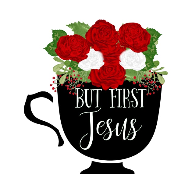 Christian Coffee Mug Rose Bouquet Design by 4Craig