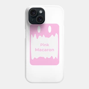 pink macaron Phone Case