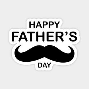 Super Dad Mustache Happy Fathers Day Magnet