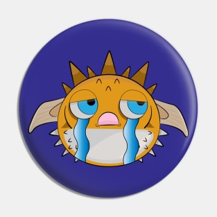 Crying fugu Pin