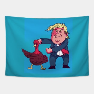 Trump Turkey Floss Graphic Tee Tapestry