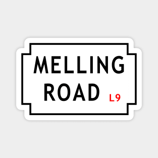 Melling Road Magnet