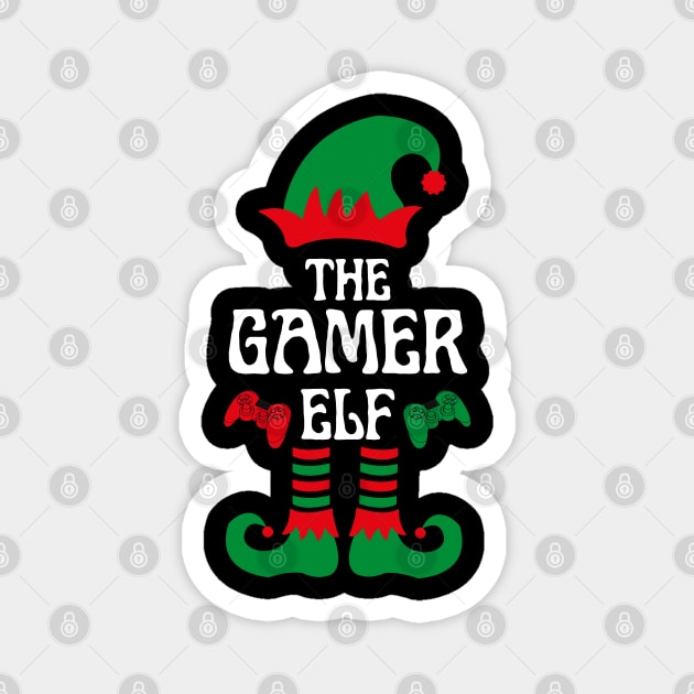 THE GAMER ELF Magnet by ZhacoyDesignz