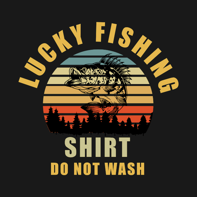 Lucky Fishing Short Do Not Wash by DreamPassion
