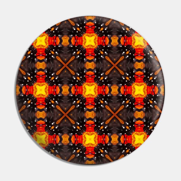 Orange and Black Aesthetic Pattern 17 Pin by BubbleMench