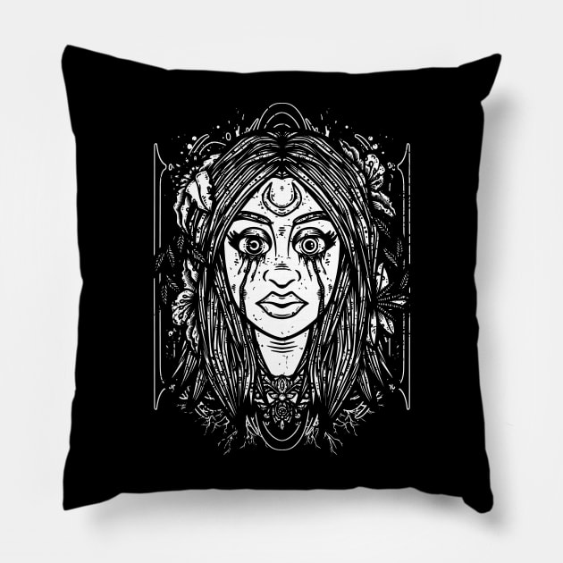 Lillith Faced Pillow by MasticisHumanis