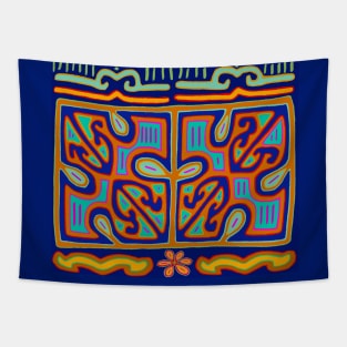 Kuna Indian Music Box Tapestry