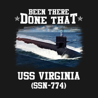 USS Virginia SSN-774  Veterans Day Christmas Gift T-Shirt