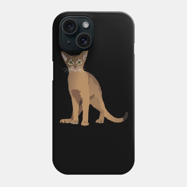 Abyssinian Cat Phone Case by NorseTech