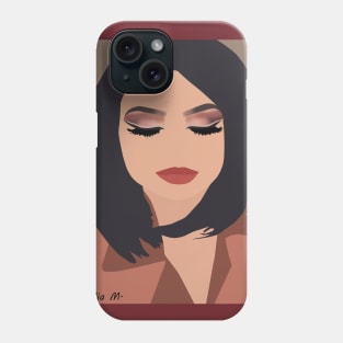 Makeup girl Phone Case