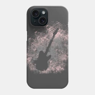 Guitarra eléctrica silueta Phone Case