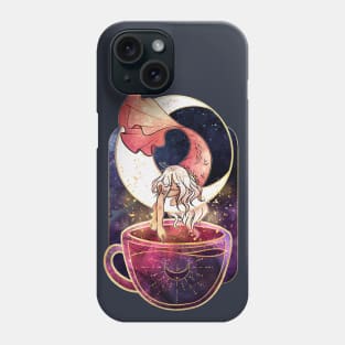 Mermaid Teacup - Celestial Moon Mermaid Phone Case