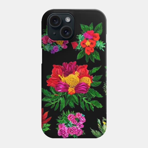 flores coloridas Phone Case by LASF