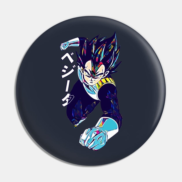 Vegeta Dragon Ball Pin by Retrostyle