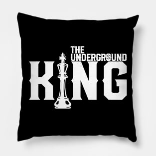 The Underground King Chess Pillow