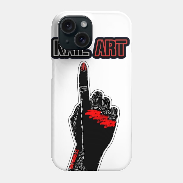 Nail Art Phone Case by iskybibblle