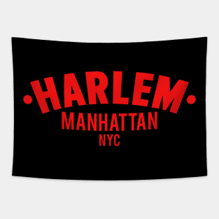 Harlem Logo - Manhattan, New York Tapestry