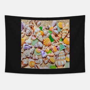 Shells and Starfish Tapestry