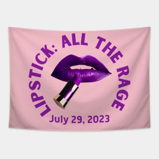 Lipstick All The Rage National Lipstick Day 2023 purple lipstick version Tapestry