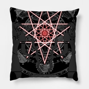 Mysteries and Mysticism - occult, esoteric, magick, alchemy, spiritual Pillow