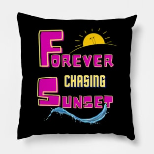 Forever Chasing Sunsets Shirt, Retro Sunsets Shirt, Summer Shirt, Vacation Shirt, Beach Shirt, Summer Vacation Shirt, Summer Outfit Pillow