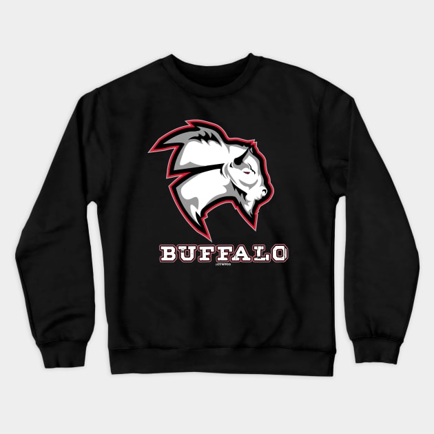 Buffalo Sabres Black and Red Goat Head Shirt